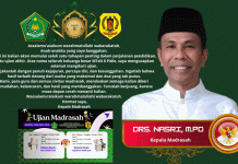 Roster Ujian MTsN 8 Pidie Kelas 9 Tahun Pelajaran 2024-2025